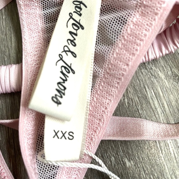 NWT Love & Lemons thongs! Bundle of 2💜 Size XXS. Includes Mae and Heart Thong - Picture 4 of 11